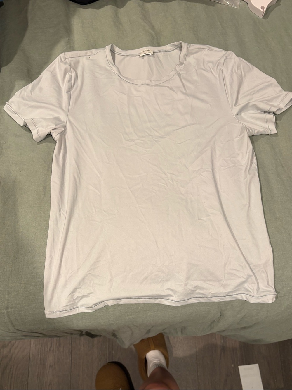 Wilfred by Aritzia Baby Blue Tee